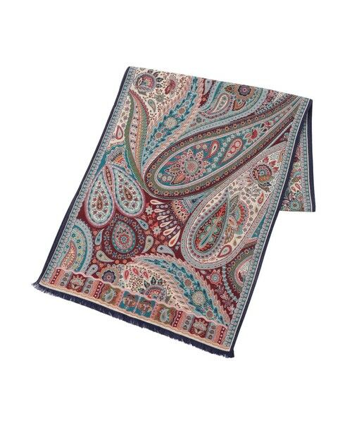 Paul Stuart / ポール・スチュアート マフラー・ショール・スヌード・ストール | 【eclat掲載】BINDA ザ ペイズリー | 詳細9