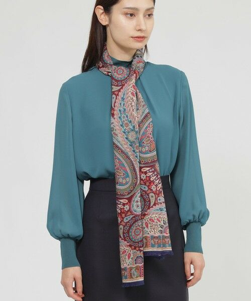 Paul Stuart / ポール・スチュアート マフラー・ショール・スヌード・ストール | 【eclat掲載】BINDA ザ ペイズリー | 詳細11