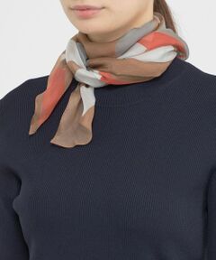 Paul Stuart / ポール・スチュアート マフラー・ショール・スヌード・ストール | 【ウォッシャブル】ジオメシルクストール