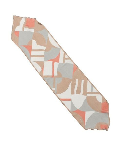 Paul Stuart / ポール・スチュアート マフラー・ショール・スヌード・ストール | 【ウォッシャブル】ジオメシルクストール | 詳細3