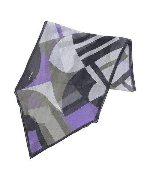 Paul Stuart / ポール・スチュアート マフラー・ショール・スヌード・ストール | 【ウォッシャブル】ジオメシルクストール | 詳細6