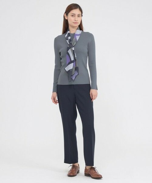 Paul Stuart / ポール・スチュアート マフラー・ショール・スヌード・ストール | 【ウォッシャブル】ジオメシルクストール | 詳細1