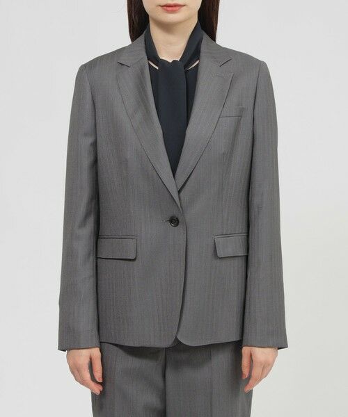 Paul Stuart / ポール・スチュアート その他アウター | 【eclat掲載】ウールストライプ ジャケット | 詳細4