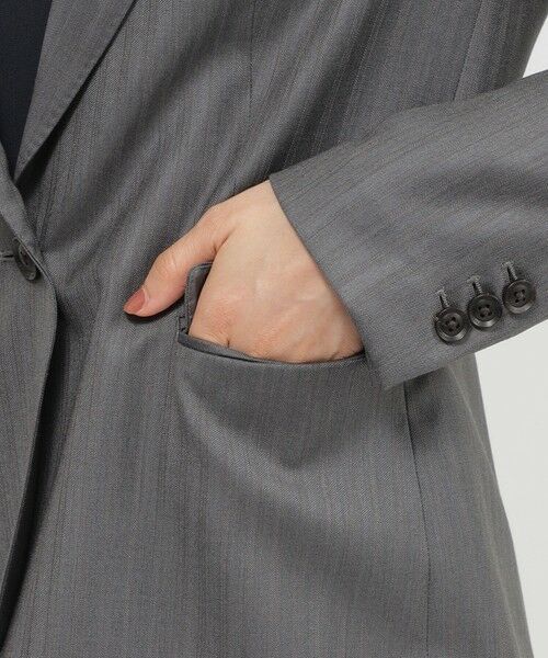 Paul Stuart / ポール・スチュアート その他アウター | 【eclat掲載】ウールストライプ ジャケット | 詳細8