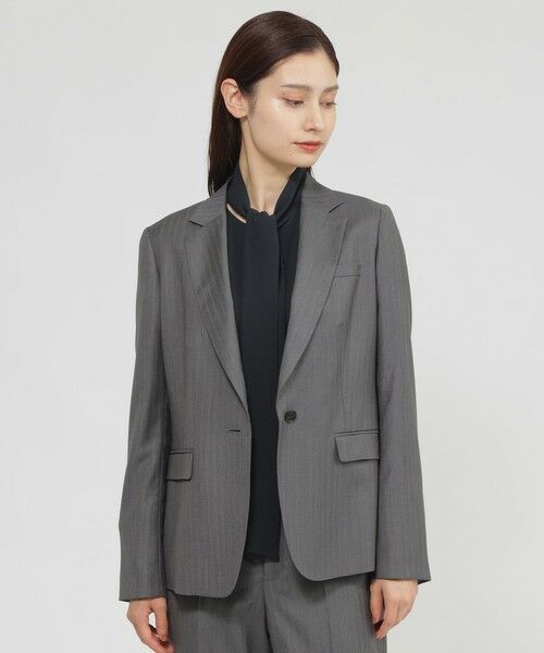 Paul Stuart / ポール・スチュアート その他アウター | 【eclat掲載】ウールストライプ ジャケット | 詳細13