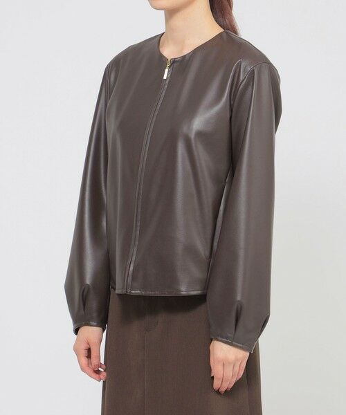 Paul Stuart / ポール・スチュアート その他アウター | シンセティックレザー　ブルゾン | 詳細3