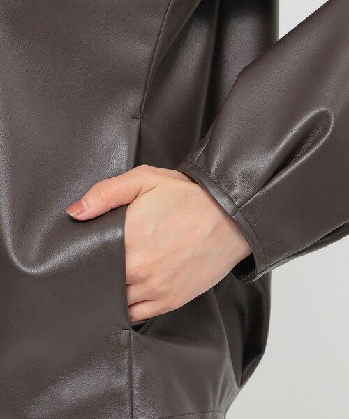 Paul Stuart / ポール・スチュアート その他アウター | シンセティックレザー　ブルゾン | 詳細5