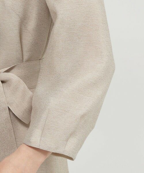 Paul Stuart / ポール・スチュアート ロング・マキシ丈ワンピース | 【ウォッシャブル】シアーオーガンジージャガード　ワンピース | 詳細8