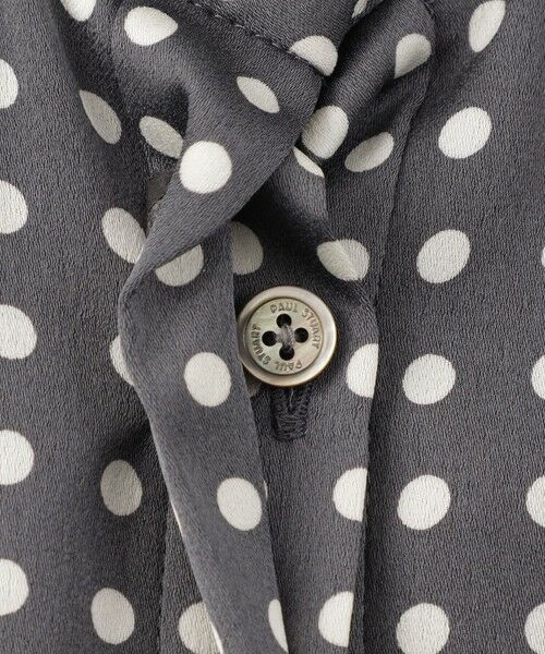 Paul Stuart / ポール・スチュアート ロング・マキシ丈ワンピース | 【Nikkei magazine掲載】【ウォッシャブル】ラインドット　ワンピース | 詳細10