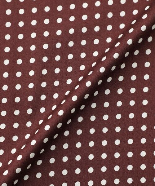 Paul Stuart / ポール・スチュアート ロング・マキシ丈ワンピース | 【Nikkei magazine掲載】【ウォッシャブル】ラインドット　ワンピース | 詳細12