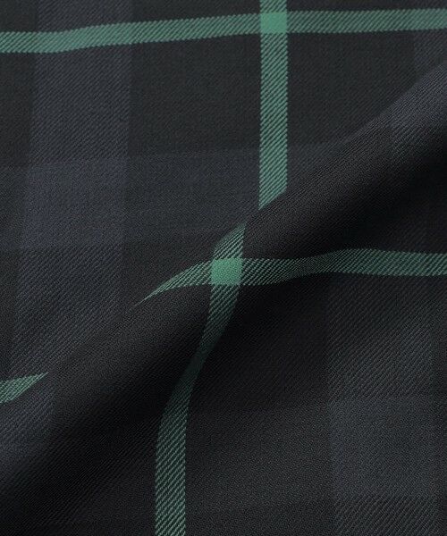 Paul Stuart / ポール・スチュアート ロング・マキシ丈ワンピース | 【ウォッシャブル】ブロックチェック　ワンピース | 詳細14