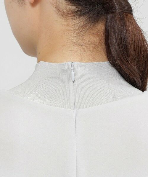 Paul Stuart / ポール・スチュアート シャツ・ブラウス | 【Nikkei magazine掲載】【ウォッシャブル】ジョーゼットコンビ　プルオーバー | 詳細10