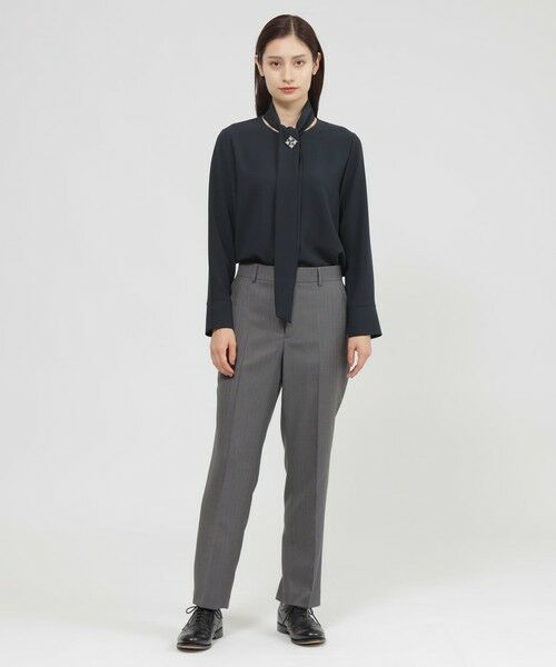 Paul Stuart / ポール・スチュアート シャツ・ブラウス | 【Nikkei magazine掲載】【ウォッシャブル】ヴィーナスバックサテン　ブラウス | 詳細5