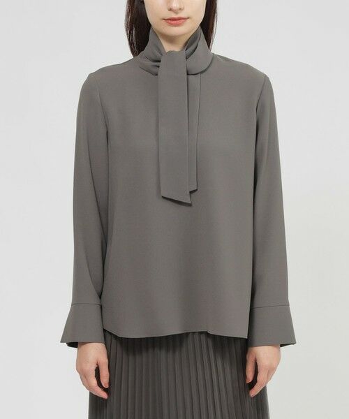 Paul Stuart / ポール・スチュアート シャツ・ブラウス | 【Nikkei magazine掲載】【ウォッシャブル】ヴィーナスバックサテン　ブラウス | 詳細7