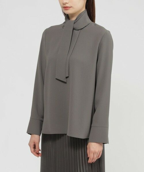 Paul Stuart / ポール・スチュアート シャツ・ブラウス | 【Nikkei magazine掲載】【ウォッシャブル】ヴィーナスバックサテン　ブラウス | 詳細8