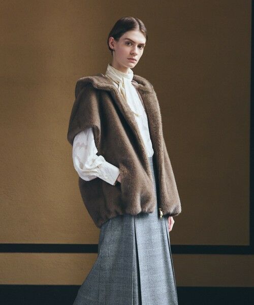 Paul Stuart / ポール・スチュアート シャツ・ブラウス | 【eclat掲載】【ウォッシャブル】シフォンカットジャカード　ブラウス | 詳細1