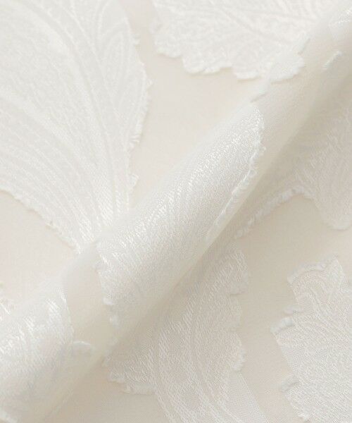 Paul Stuart / ポール・スチュアート シャツ・ブラウス | 【eclat掲載】【ウォッシャブル】シフォンカットジャカード　ブラウス | 詳細13