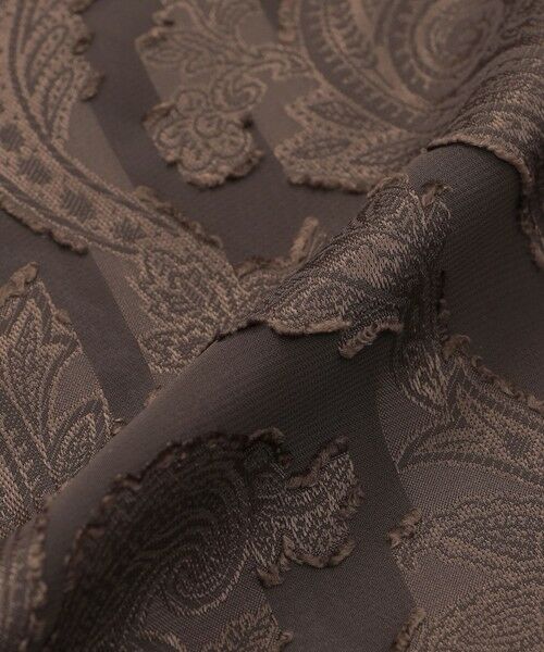 Paul Stuart / ポール・スチュアート シャツ・ブラウス | 【eclat掲載】【ウォッシャブル】シフォンカットジャカード　ブラウス | 詳細15