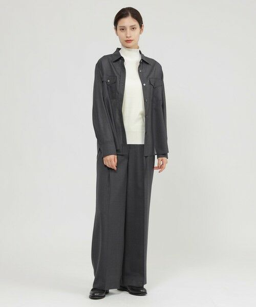 Paul Stuart / ポール・スチュアート ニット・セーター | 【eclat掲載】【ウォッシャブル】ファインメリノウール　プルオーバー | 詳細3