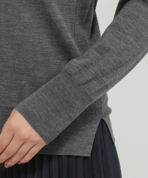 Paul Stuart / ポール・スチュアート ニット・セーター | 【eclat掲載】【ウォッシャブル】ファインメリノウール　プルオーバー | 詳細9