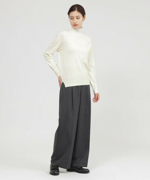 Paul Stuart / ポール・スチュアート ニット・セーター | 【eclat掲載】【ウォッシャブル】ファインメリノウール　プルオーバー | 詳細1
