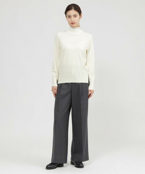 Paul Stuart / ポール・スチュアート ニット・セーター | 【eclat掲載】【ウォッシャブル】ファインメリノウール　プルオーバー | 詳細2
