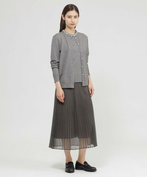 Paul Stuart / ポール・スチュアート ニット・セーター | 【Nikkei magazine掲載】【ウォッシャブル】ビジューニット　カーディガン | 詳細2