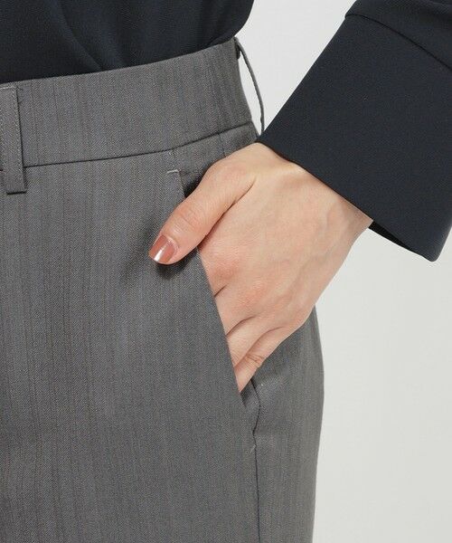 Paul Stuart / ポール・スチュアート パンツ | 【eclat掲載】ウールストライプ パンツ | 詳細5