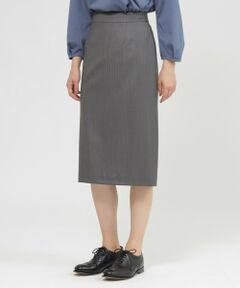 Paul Stuart / ポール・スチュアート スカート | ウールストライプ　スカート