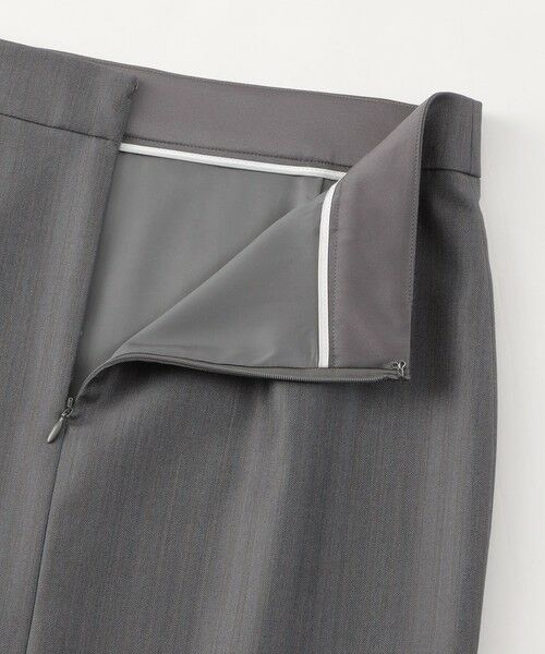 Paul Stuart / ポール・スチュアート スカート | ウールストライプ スカート | 詳細7