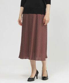 Paul Stuart / ポール・スチュアート スカート | 【ウォッシャブル】ラインドット　スカート