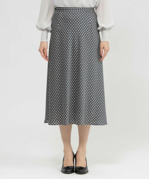 Paul Stuart / ポール・スチュアート スカート | 【ウォッシャブル】ラインドット　スカート | 詳細5