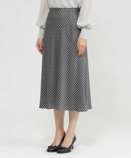 Paul Stuart / ポール・スチュアート スカート | 【ウォッシャブル】ラインドット　スカート | 詳細6