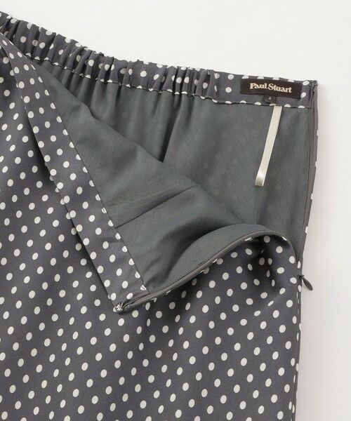 Paul Stuart / ポール・スチュアート スカート | 【ウォッシャブル】ラインドット　スカート | 詳細8