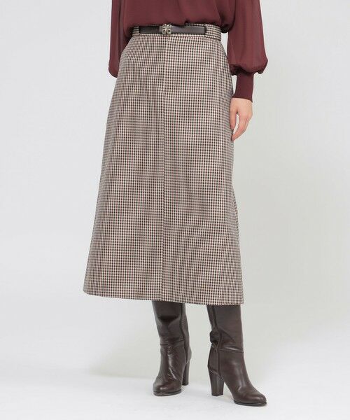 Paul Stuart / ポール・スチュアート スカート | トラッドチェック　スカート | 詳細9