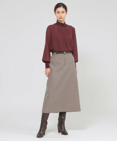 Paul Stuart / ポール・スチュアート スカート | トラッドチェック　スカート | 詳細1