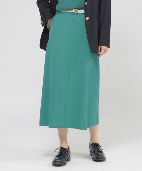 Paul Stuart / ポール・スチュアート スカート | 【Nikkei magazine掲載】ウールダブルサテン　スカート | 詳細14