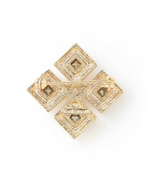 Paul Stuart / ポール・スチュアート アクセサリー | 【Nikkei magazine掲載】Pモザイクブローチ | 詳細1