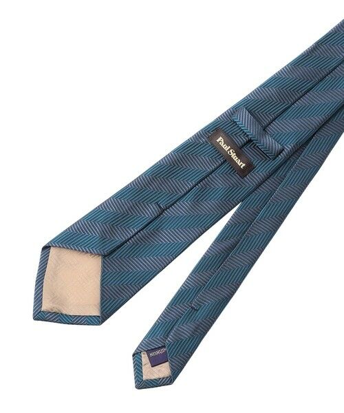 Paul Stuart / ポール・スチュアート ネクタイ | ネクタイ/へリンボンストライプ柄（西陣生地使用） | 詳細3