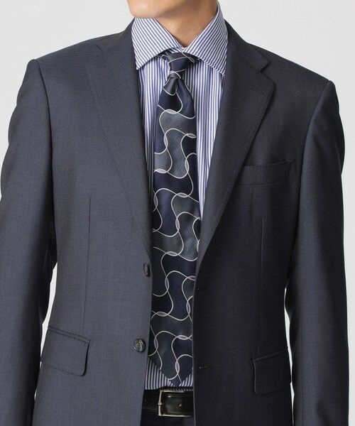 Paul Stuart / ポール・スチュアート ネクタイ | ネクタイ/ウェーブストライプ柄 | 詳細1