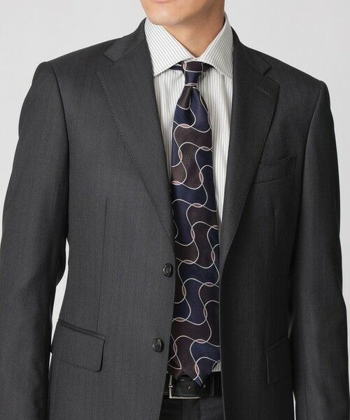 Paul Stuart / ポール・スチュアート ネクタイ | ネクタイ/ウェーブストライプ柄 | 詳細2