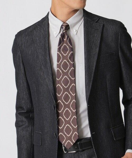 Paul Stuart / ポール・スチュアート ネクタイ | ネクタイ/ヴィンテージジオメトリック柄 | 詳細1
