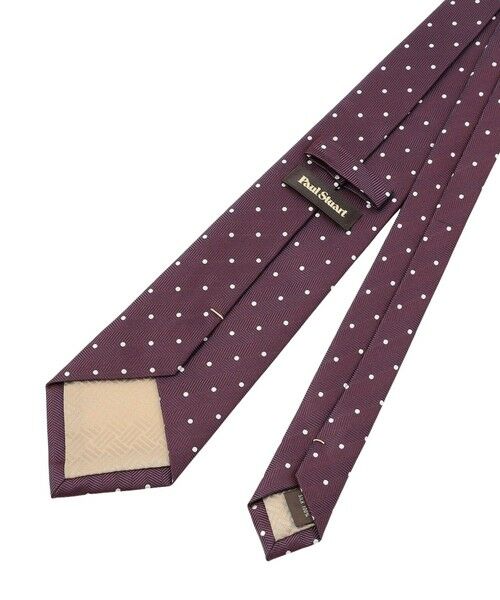 Paul Stuart / ポール・スチュアート ネクタイ | ネクタイ/シャンブレー地ドット柄 | 詳細1