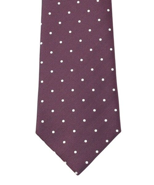 Paul Stuart / ポール・スチュアート ネクタイ | ネクタイ/シャンブレー地ドット柄 | 詳細2