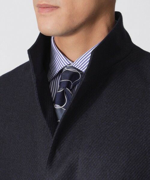 Paul Stuart / ポール・スチュアート その他アウター | 【HOUSTON】カシミヤ混スタンドカラーコート | 詳細8