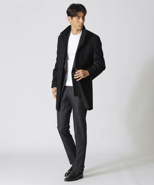 Paul Stuart / ポール・スチュアート その他アウター | 【HOUSTON】カシミヤ混スタンドカラーコート | 詳細2