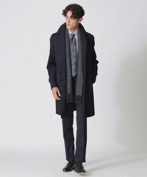 Paul Stuart / ポール・スチュアート その他アウター | 【はっ水/防風】【QUINTESSENTIAL】【MADISON】オリジナルトップツイルウールバルマカーンコート | 詳細4