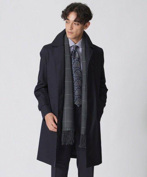 Paul Stuart / ポール・スチュアート その他アウター | 【はっ水/防風】【QUINTESSENTIAL】【MADISON】オリジナルトップツイルウールバルマカーンコート | 詳細1