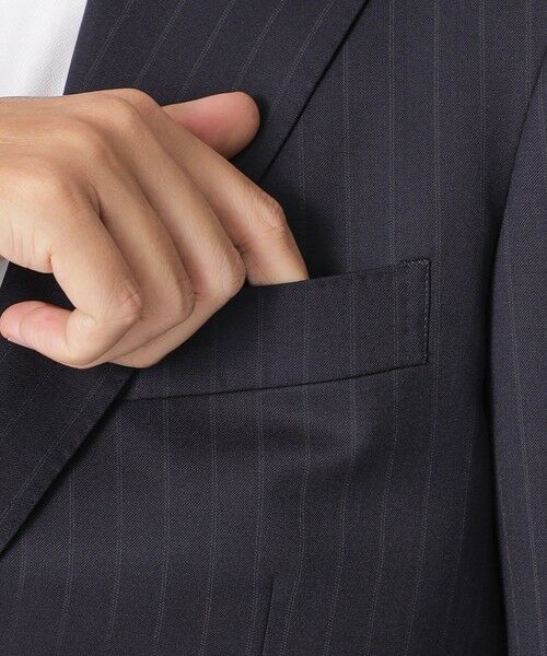Paul Stuart / ポール・スチュアート セットアップ | 【BAKER MODEL】フェードストライプ柄スーツ | 詳細6