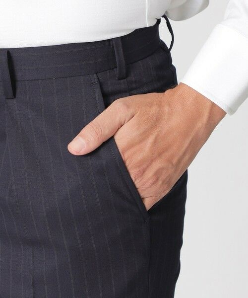 Paul Stuart / ポール・スチュアート セットアップ | 【BAKER MODEL】フェードストライプ柄スーツ | 詳細14